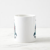 Mug Restez positif - Squelette et baleine (Centre)