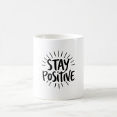 Mug Restez positif Sunburst Tee (Centre)