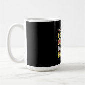 Mug Restez Positif Travaillez Dur Faites-le Arriver (Gauche)