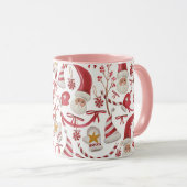 Mug Restez rafraîchis avec une coupe de verre de 2025 (Devant droit)