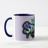 Mug Restez Réel Pas Parfait | Inspirant (Gauche)