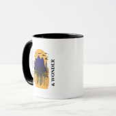 Mug Restez sauvage et émerveillez (Devant gauche)