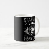 Mug Restez sauvage Lune Enfant Céleste Wiccan Witchy B (Devant droit)