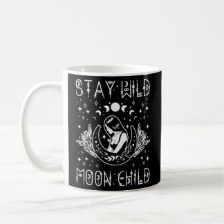 Mug Restez sauvage Lune Enfant Céleste Wiccan Witchy B