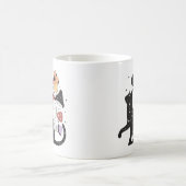 Mug Restez sauvage Lune Enfant Chat (Centre)
