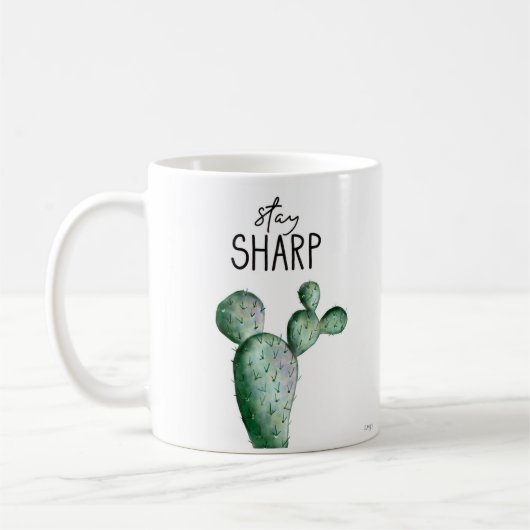 Mug Restez Sharp Cactus (Gauche)