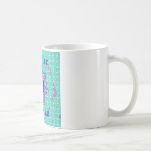 Mug Restez simple : l'art Motif de la Clarté Royale