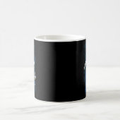 Mug Restez Squelette Positif Halloween Faucheuse Motiv (Centre)