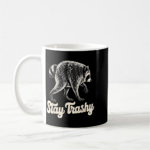 Mug Restez Trashy Jimothy Rétro Raton Laveur Seattle D
