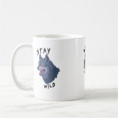 Mug Restez Wild Bold Wolf Spirit (Gauche)