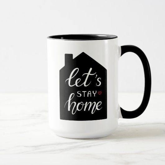 Mug Restons à la maison 2 (Droite)