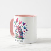 Mug Restons à la maison cosy (Devant gauche)