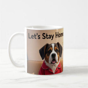 Mug Restons à la maison et commandez des chiens de car