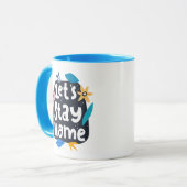 Mug Restons à la maison Floral (Devant gauche)