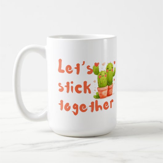 Mug Restons ensemble. (Gauche)