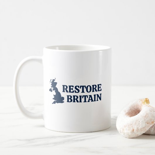 Mug Restore Britain (Avec donut)