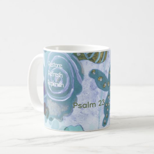 Mug Restore, Replenish, Refresh (Devant gauche)