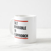 Mug Résultat Comparable À L'Approche (Devant gauche)