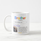 Mug Résultats de recherche de Best Brother Ever Photo  (Gauche)
