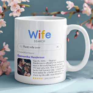 Mug Résultats de recherche de la meilleure femme drôle