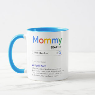 Mug Résultats du moteur de recherche Funny Best Mother