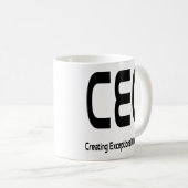 Mug Résultats exceptionnels de création de Président (Devant droit)