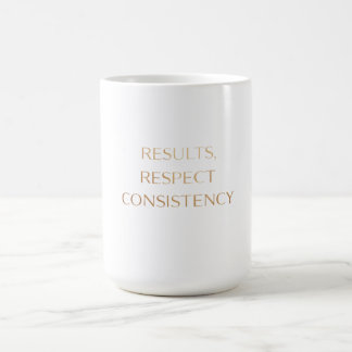 Mug Résultats Respectent la Cohérence | Motivation Fit