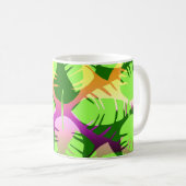 MUG RÉSUMÉ BOTANIQUE FEUILLES DE BANANIER (Devant droit)