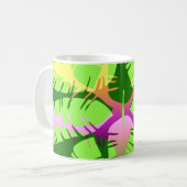 MUG RÉSUMÉ BOTANIQUE FEUILLES DE BANANIER (Devant gauche)