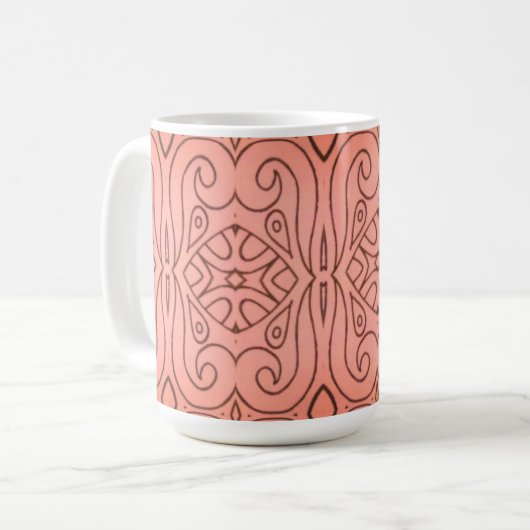 Mug Résumé Conception Sangria (Devant gauche)