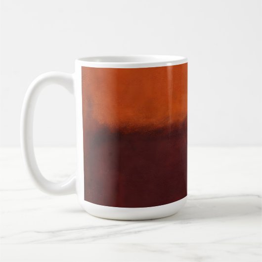 Mug Résumé Horizon Orange Brûlé (Gauche)