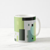 Mug Résumé Vert Quatre  (Devant droit)