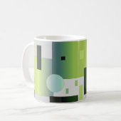 Mug Résumé Vert Quatre  (Devant gauche)