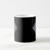 Mug Résurrections matricielles en 3D lapin blanc (Centre)