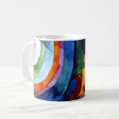 Mug Retard - Formes circulaires, soleil, lune (Devant gauche)