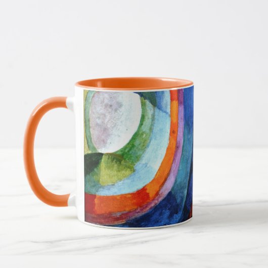 Mug Retard - Formes circulaires, soleil, lune (Gauche)