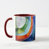 Mug Retard - Formes circulaires, soleil, lune (Gauche)