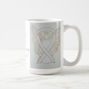 Mug Rétinoblastoma Sensibilisation Ruban Angel personn