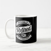 Mug Retired 2027 Not My Problem Anymore Funny Retireme (Gauche)