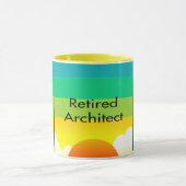 Mug Retired Architect (Centre)