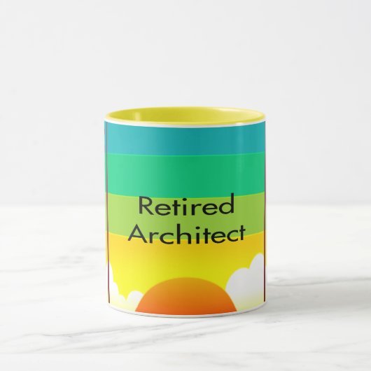 Mug Retired Architect (Centre)
