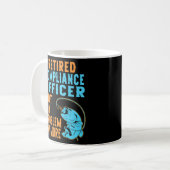 Mug Retired Compliance Officer Fishing Lover (Devant gauche)