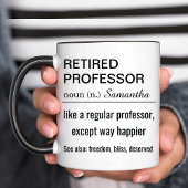 Mug Retired Professor Definition