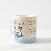 Mug Retirement Beach Hammock (Devant gauche)