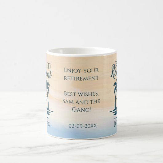 Mug Retirement Beach Hammock (Centre)