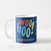 Mug Retirement Congratulations Typography (Gauche)