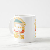 Mug Retirement Plan On Camping Rv Camper Traveller Fun (Devant gauche)