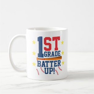 Mug Retour à la chemise scolaire Batterie de 1ère qu