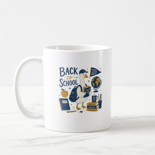Mug Retour à l'année scolaire Goose (Gauche)