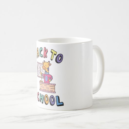 Mug Retour à l'école (Devant droit)